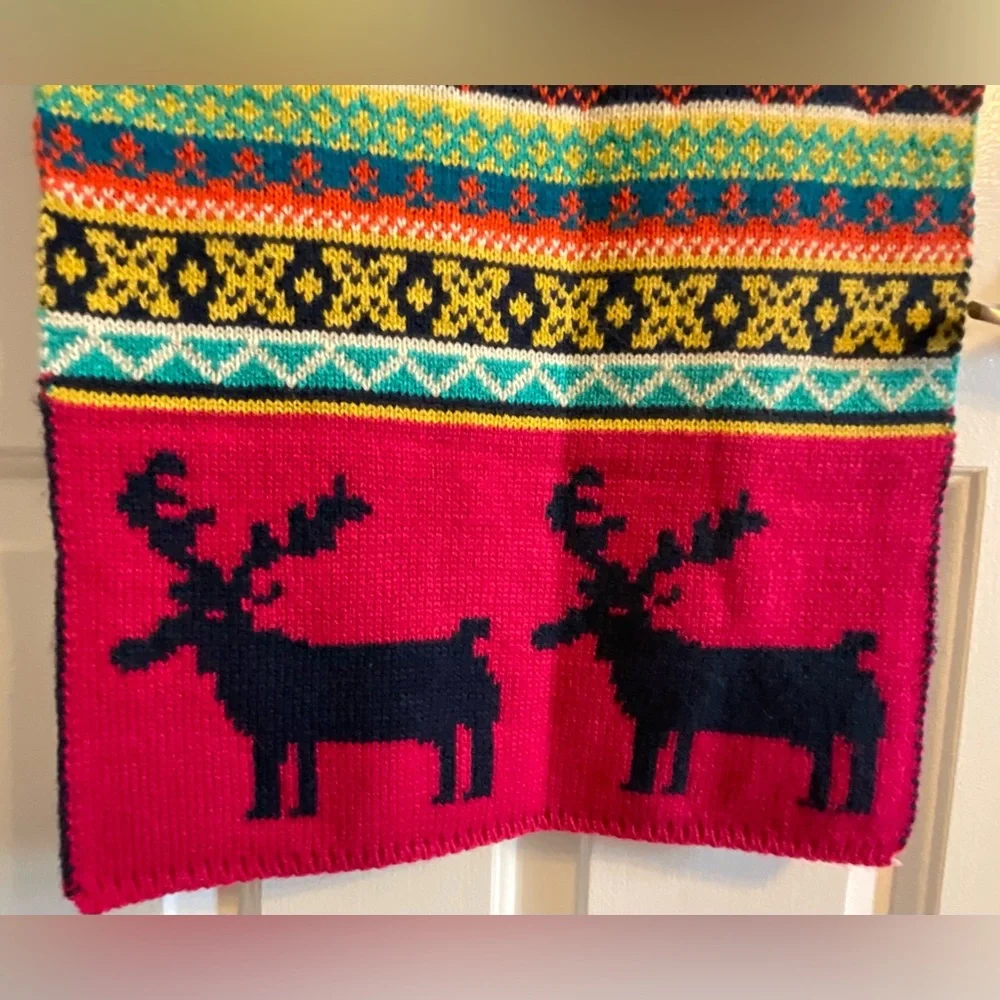 Reversible Scandinavian Winter Scarf (Women, Men, Children)